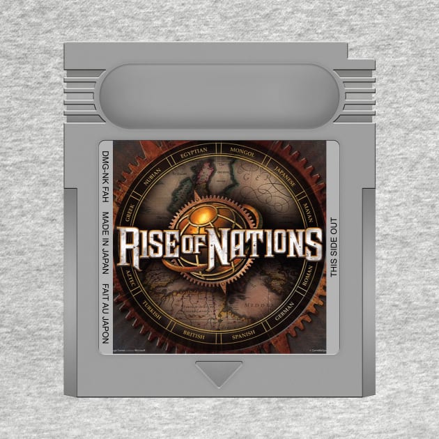 Rise of Nations Game Cartridge by PopCarts